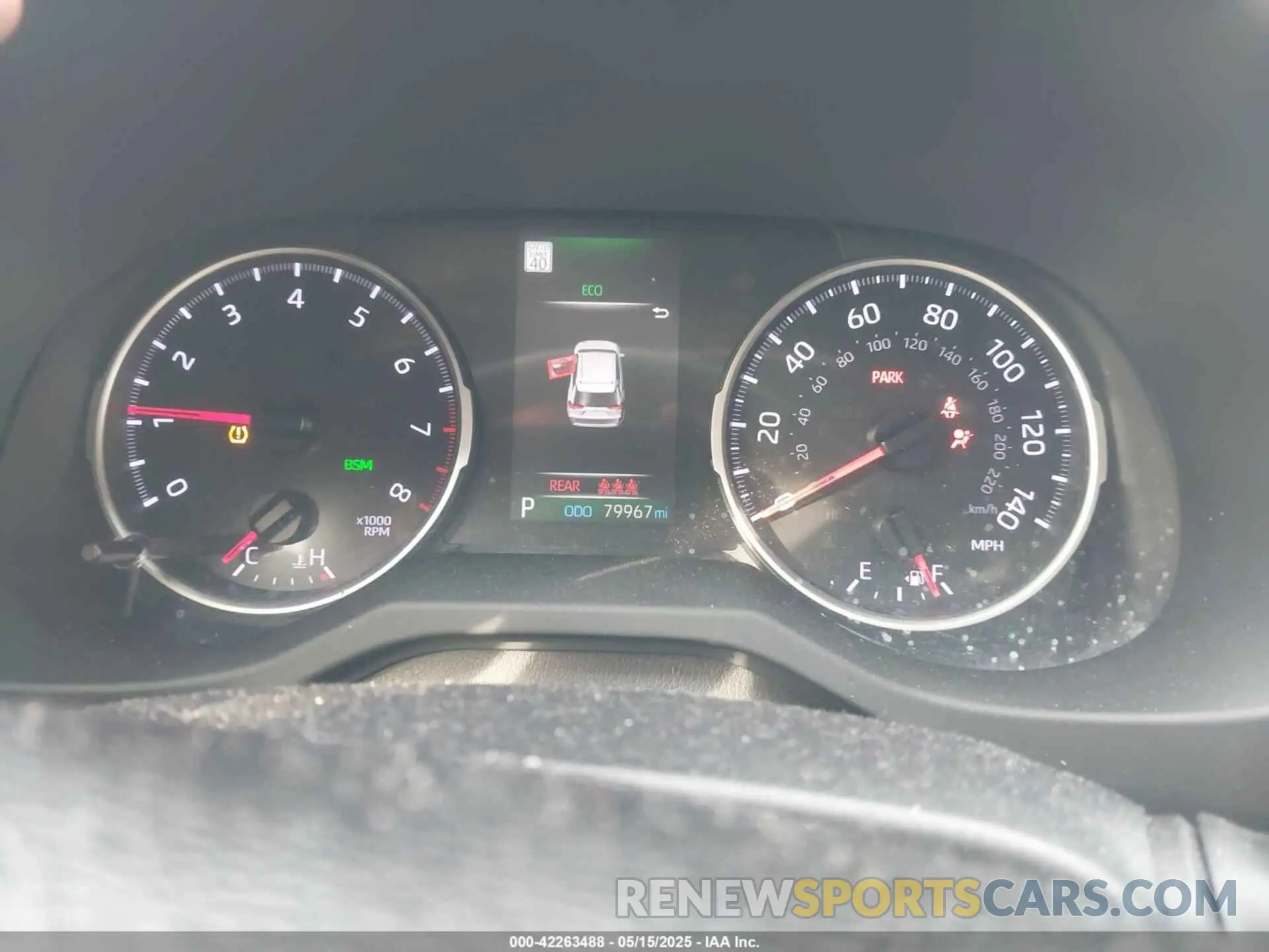 7 fotografías del automóvil dañado JTMP1RFV9KD041936 TOYOTA RAV4 2019