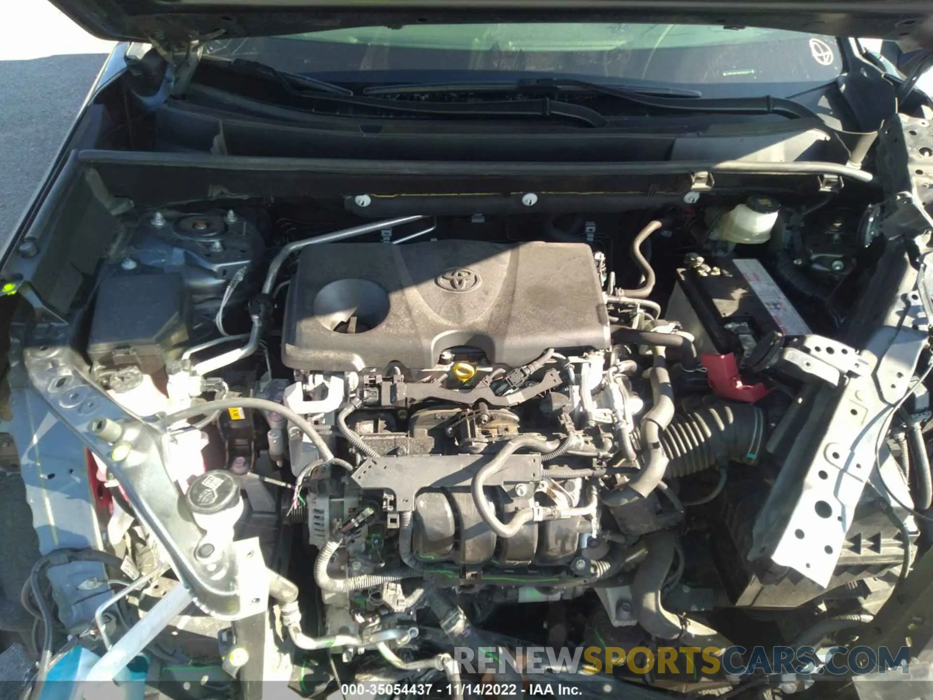 10 fotografías del automóvil dañado JTMP1RFV9KD506571 TOYOTA RAV4 2019