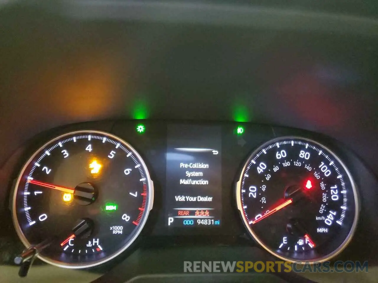 9 fotografías del automóvil dañado JTMP1RFV9KD507333 TOYOTA RAV4 2019