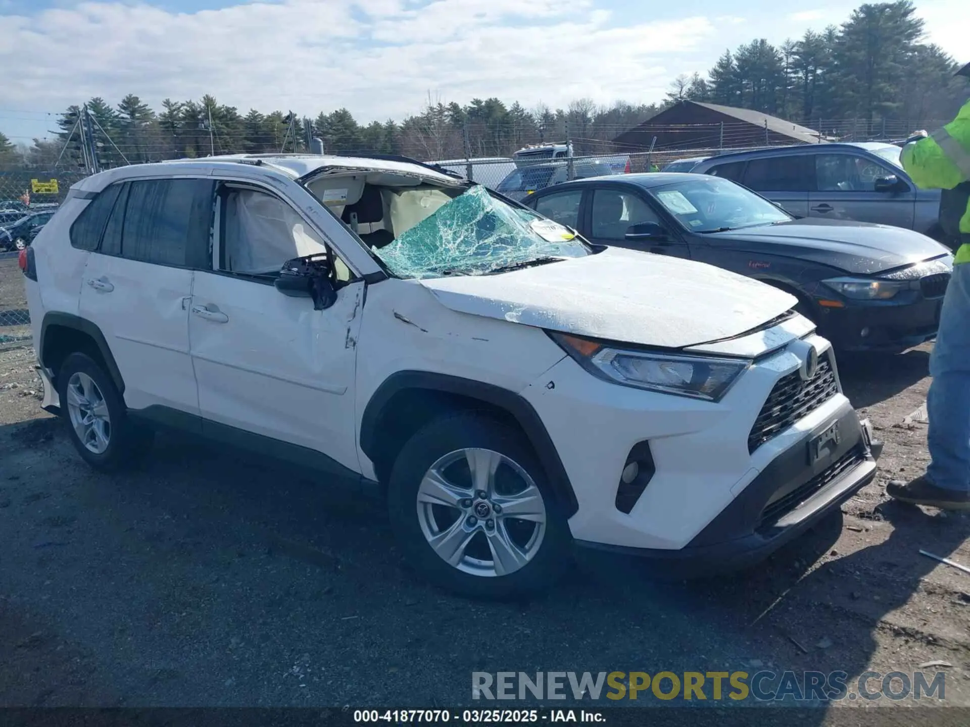 1 fotografías del automóvil dañado JTMP1RFVXKD014440 TOYOTA RAV4 2019