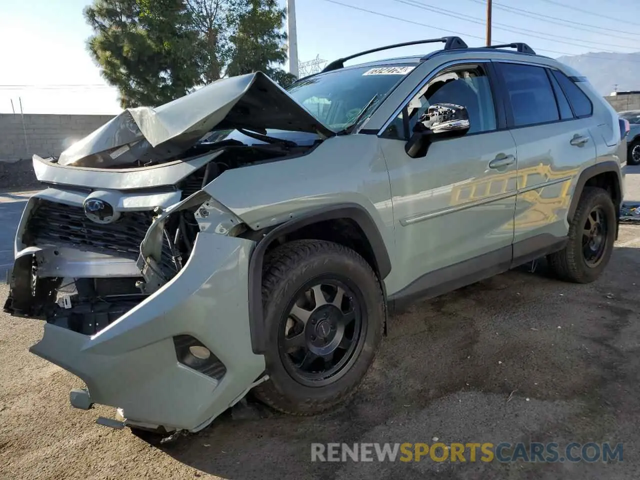 1 fotografías del automóvil dañado JTMP1RFVXKD016964 TOYOTA RAV4 2019