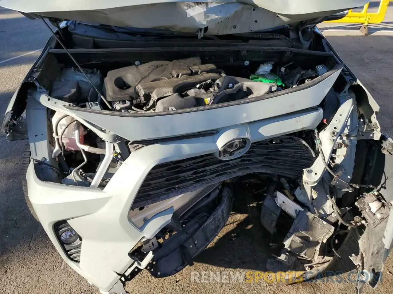 11 fotografías del automóvil dañado JTMP1RFVXKD016964 TOYOTA RAV4 2019
