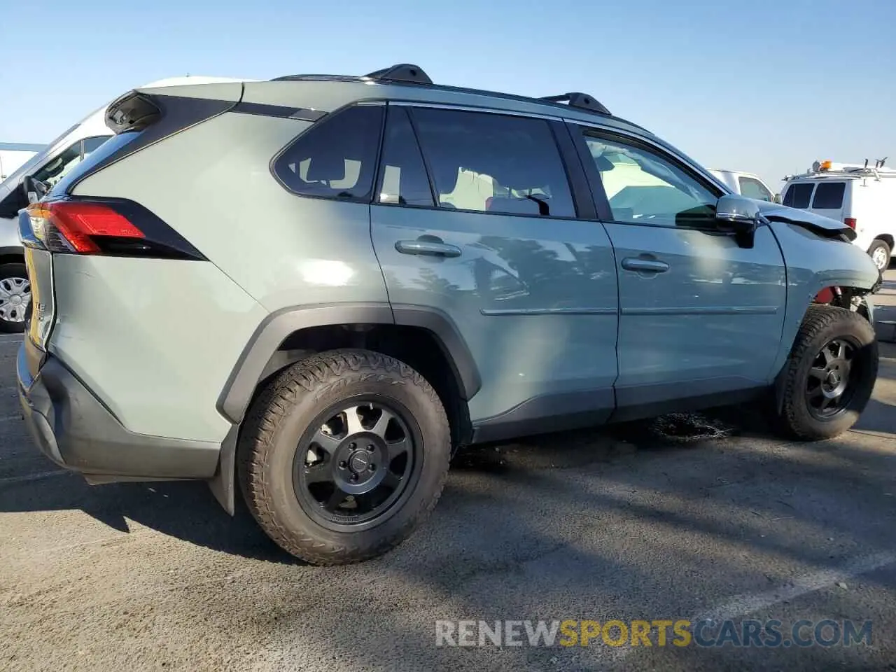 3 fotografías del automóvil dañado JTMP1RFVXKD016964 TOYOTA RAV4 2019