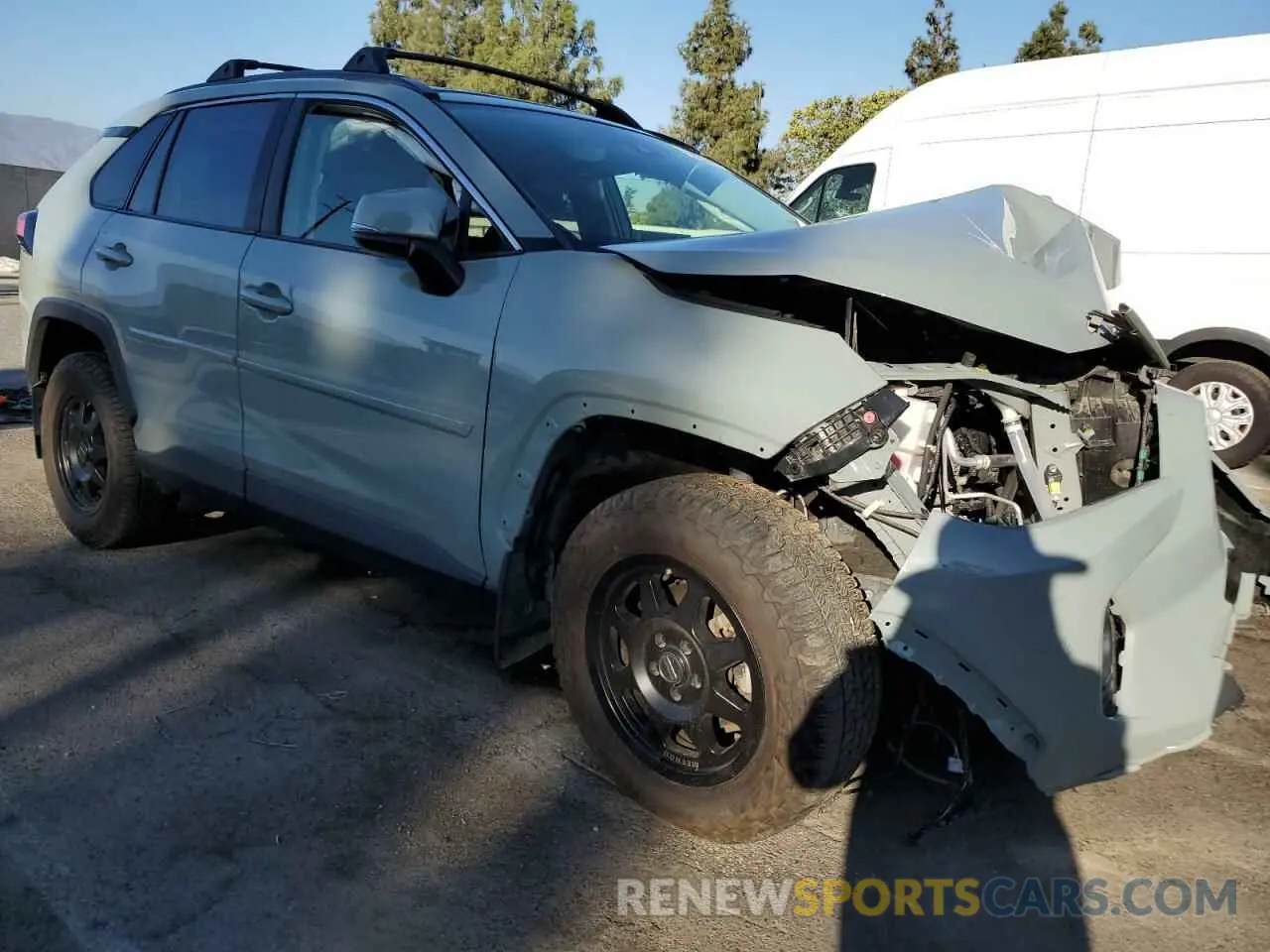 4 fotografías del automóvil dañado JTMP1RFVXKD016964 TOYOTA RAV4 2019