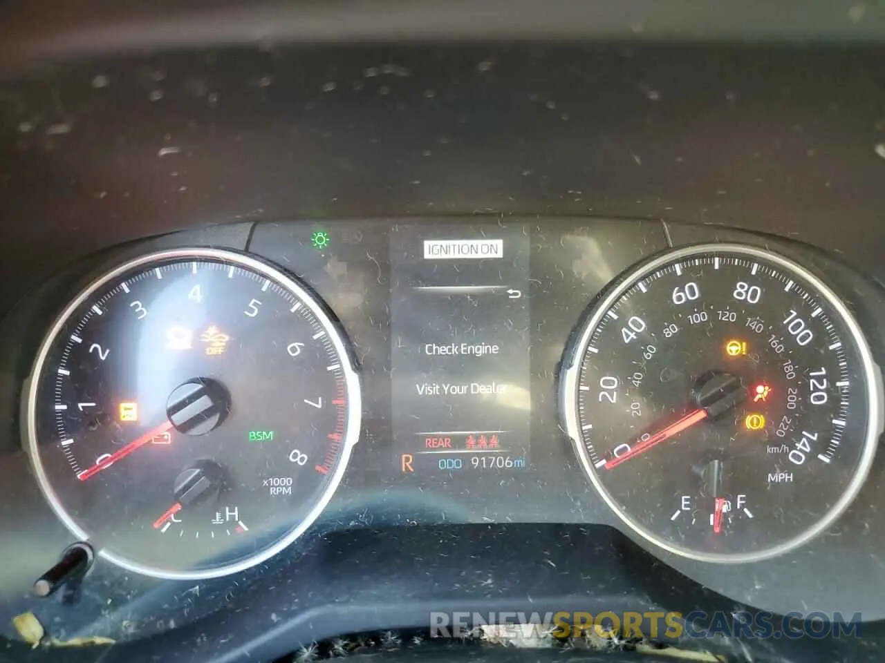 9 fotografías del automóvil dañado JTMP1RFVXKD016964 TOYOTA RAV4 2019