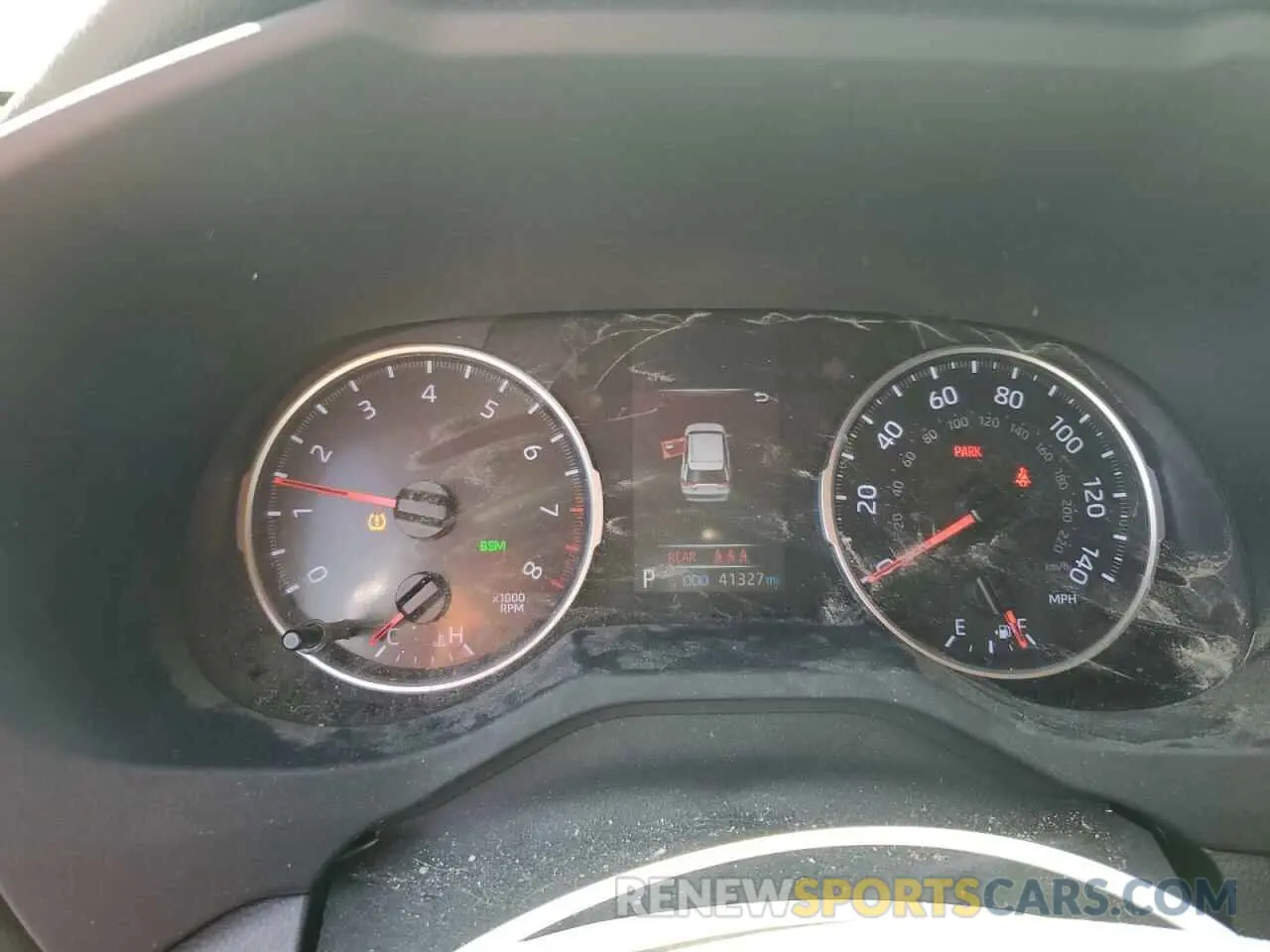 9 fotografías del automóvil dañado JTMP1RFVXKD021338 TOYOTA RAV4 2019