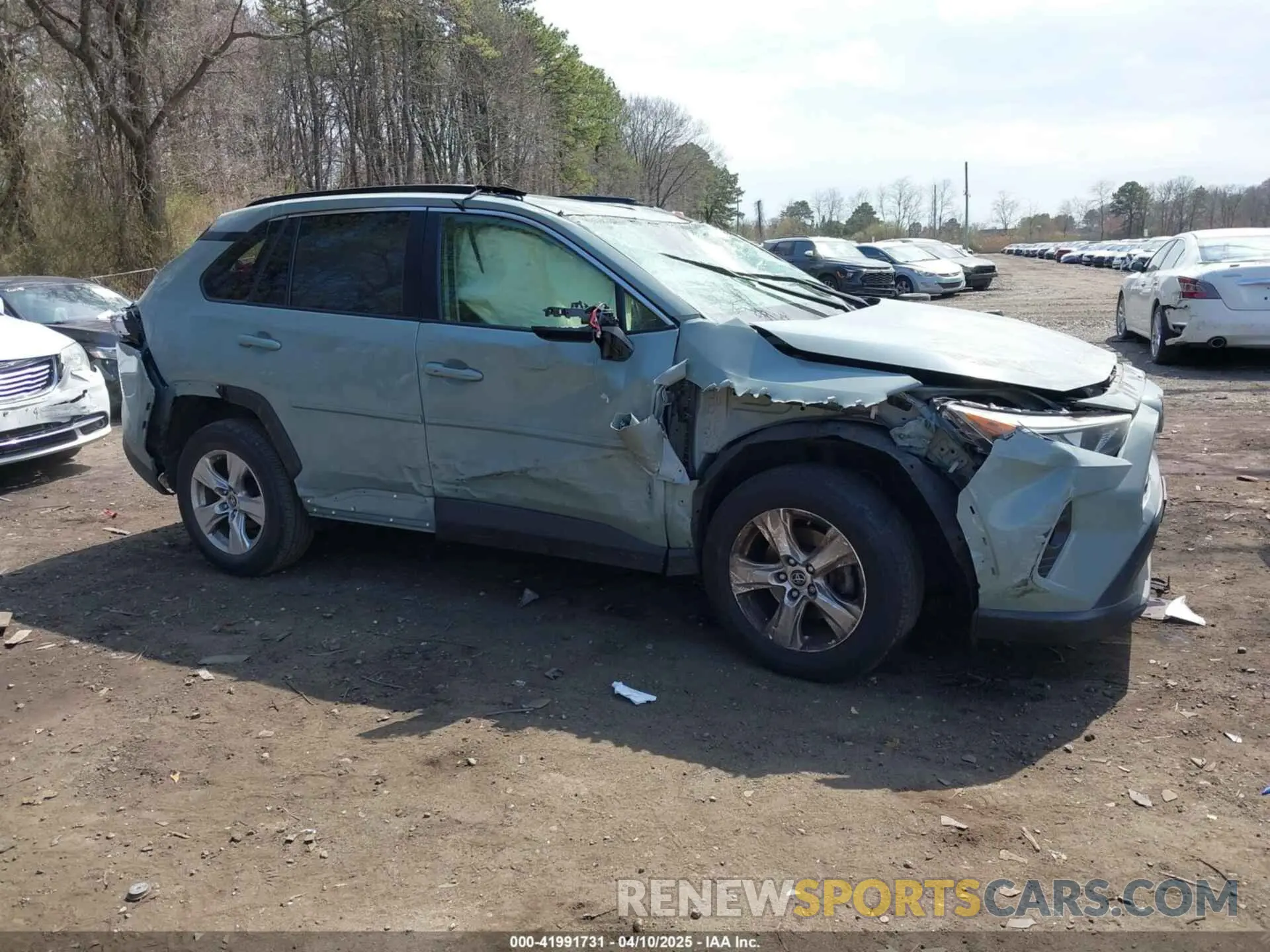 13 fotografías del automóvil dañado JTMP1RFVXKD023350 TOYOTA RAV4 2019