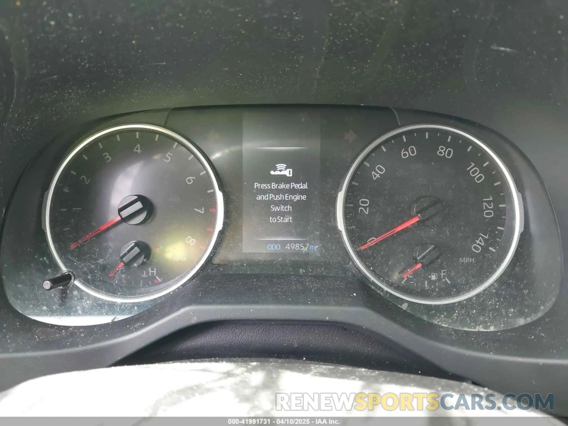 7 fotografías del automóvil dañado JTMP1RFVXKD023350 TOYOTA RAV4 2019