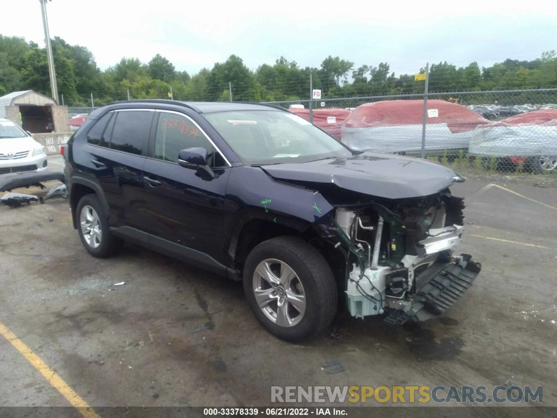 1 fotografías del automóvil dañado JTMP1RFVXKJ019297 TOYOTA RAV4 2019