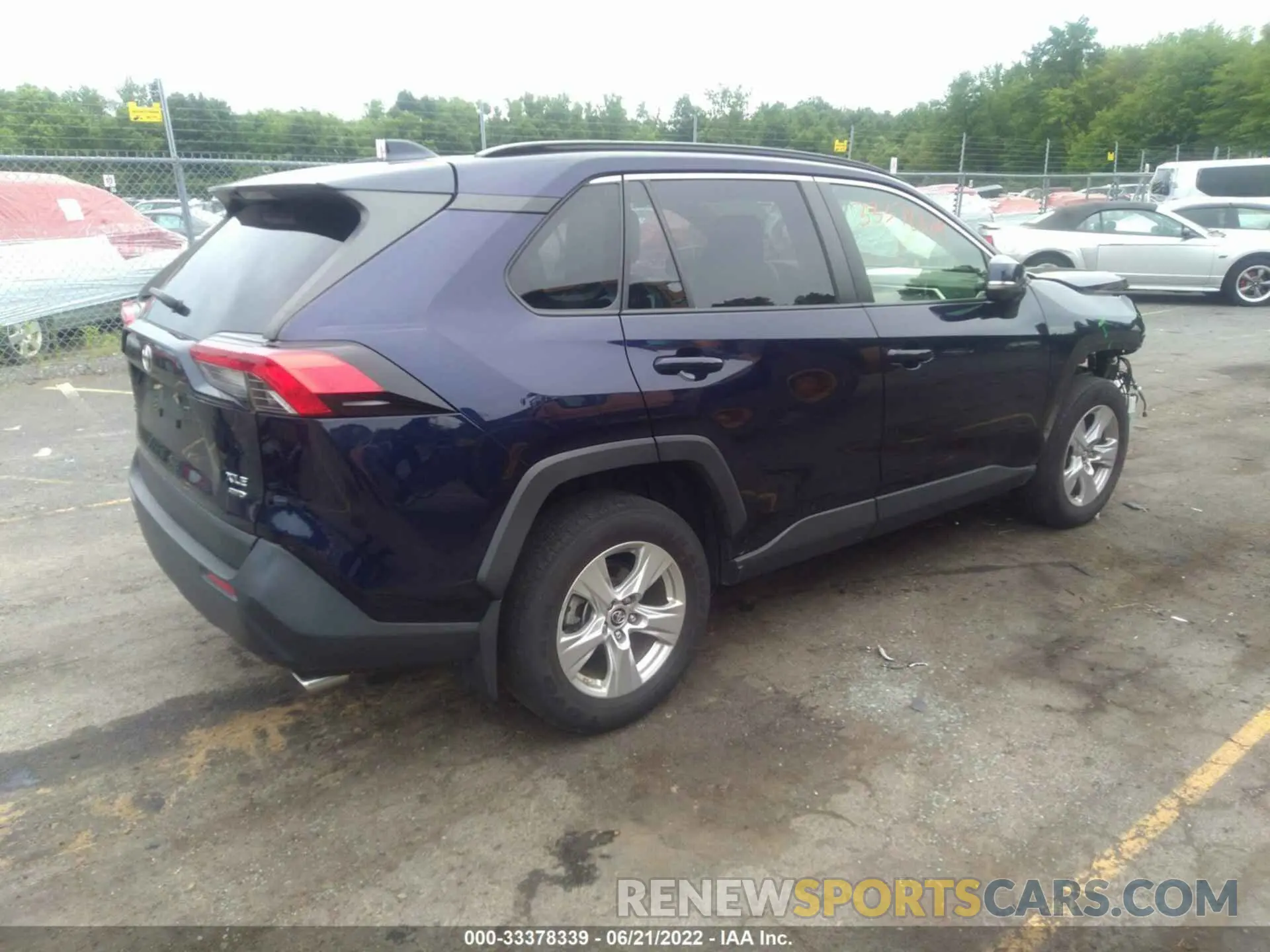 4 fotografías del automóvil dañado JTMP1RFVXKJ019297 TOYOTA RAV4 2019