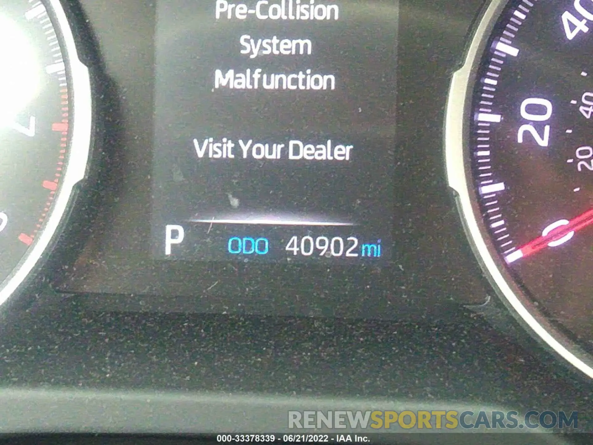 7 fotografías del automóvil dañado JTMP1RFVXKJ019297 TOYOTA RAV4 2019