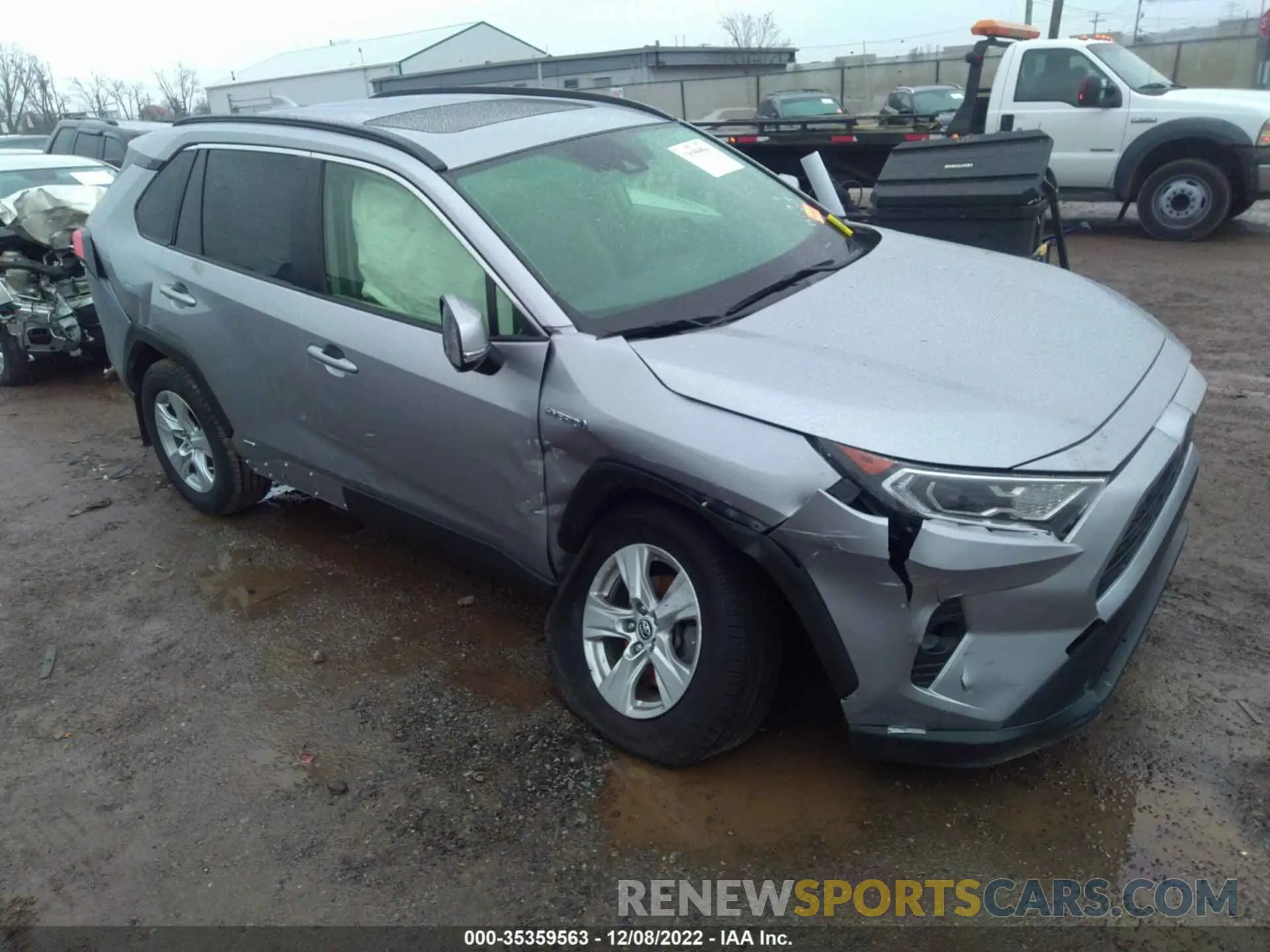 1 fotografías del automóvil dañado JTMRWRFV1KD026938 TOYOTA RAV4 2019