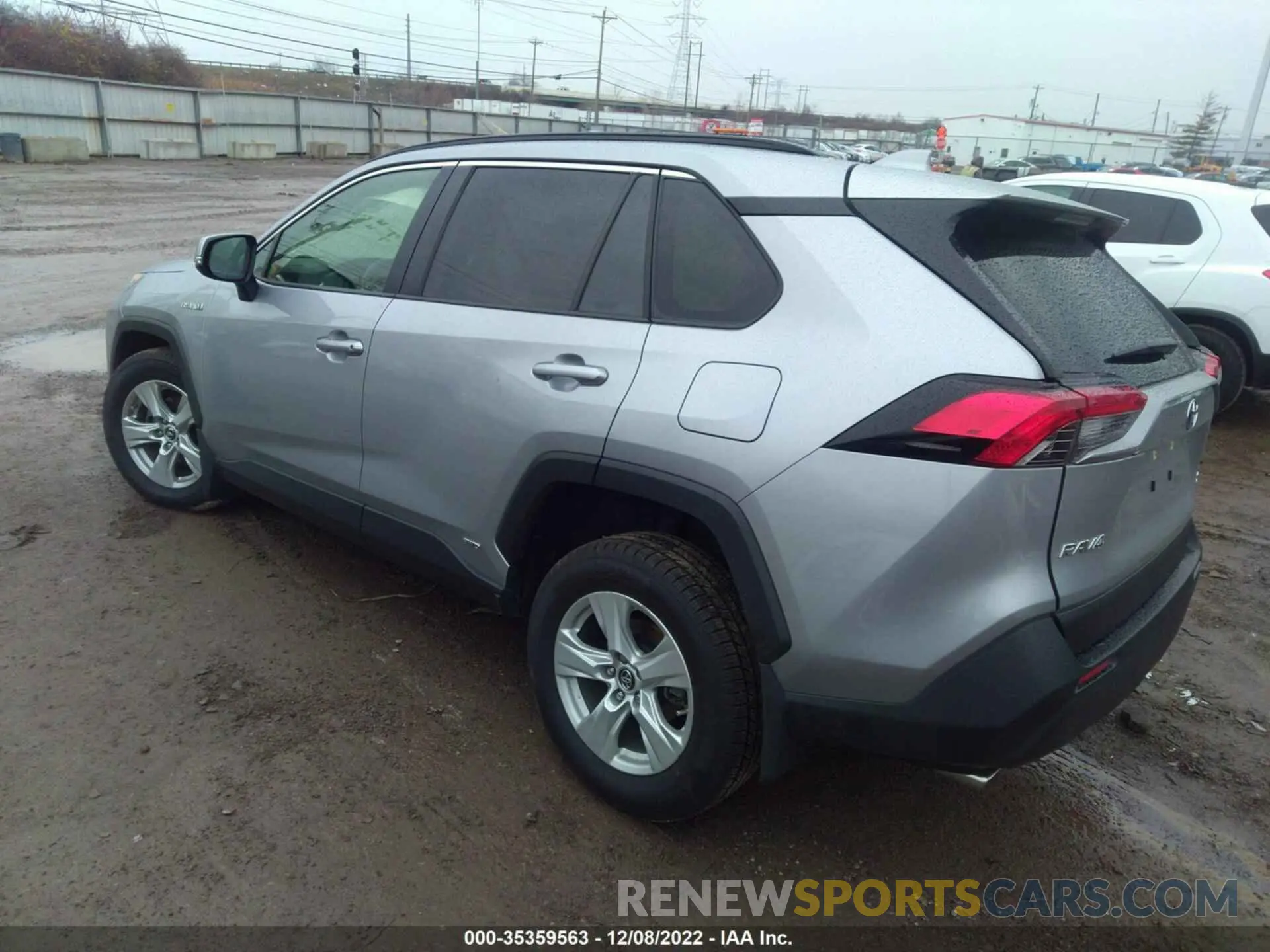 3 fotografías del automóvil dañado JTMRWRFV1KD026938 TOYOTA RAV4 2019