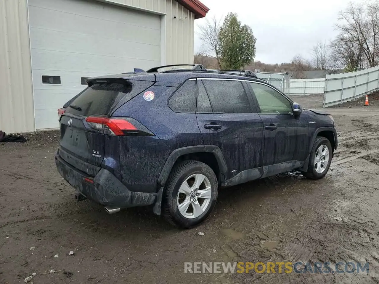 3 fotografías del automóvil dañado JTMRWRFV3KD006531 TOYOTA RAV4 2019