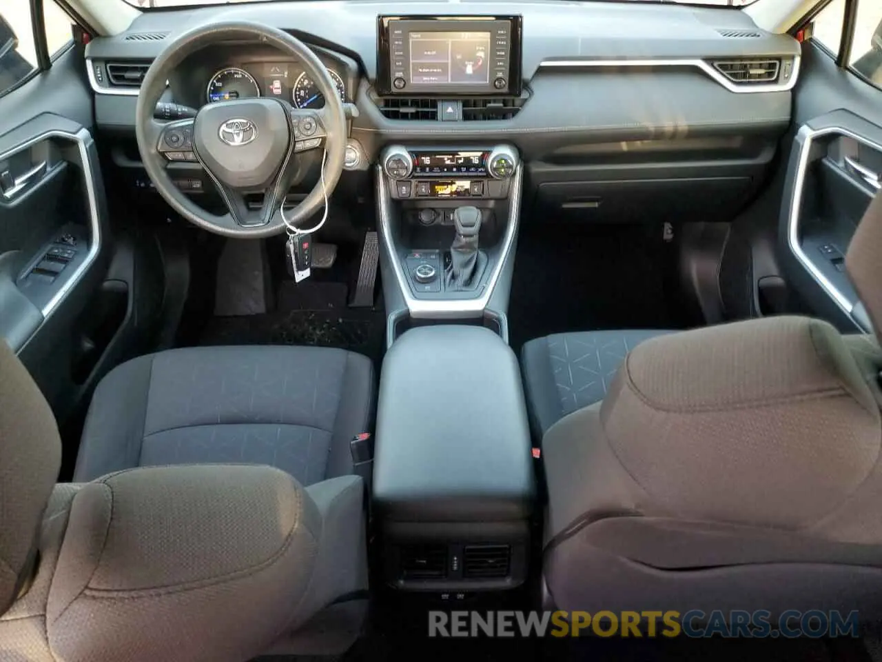8 fotografías del automóvil dañado JTMRWRFV3KD040047 TOYOTA RAV4 2019