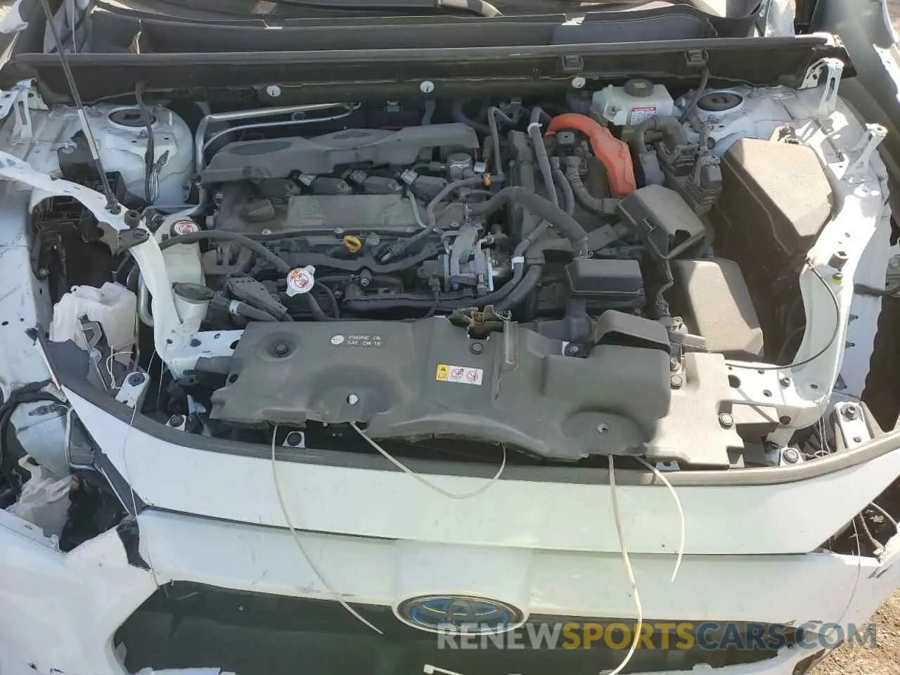 11 fotografías del automóvil dañado JTMRWRFV4KD041479 TOYOTA RAV4 2019