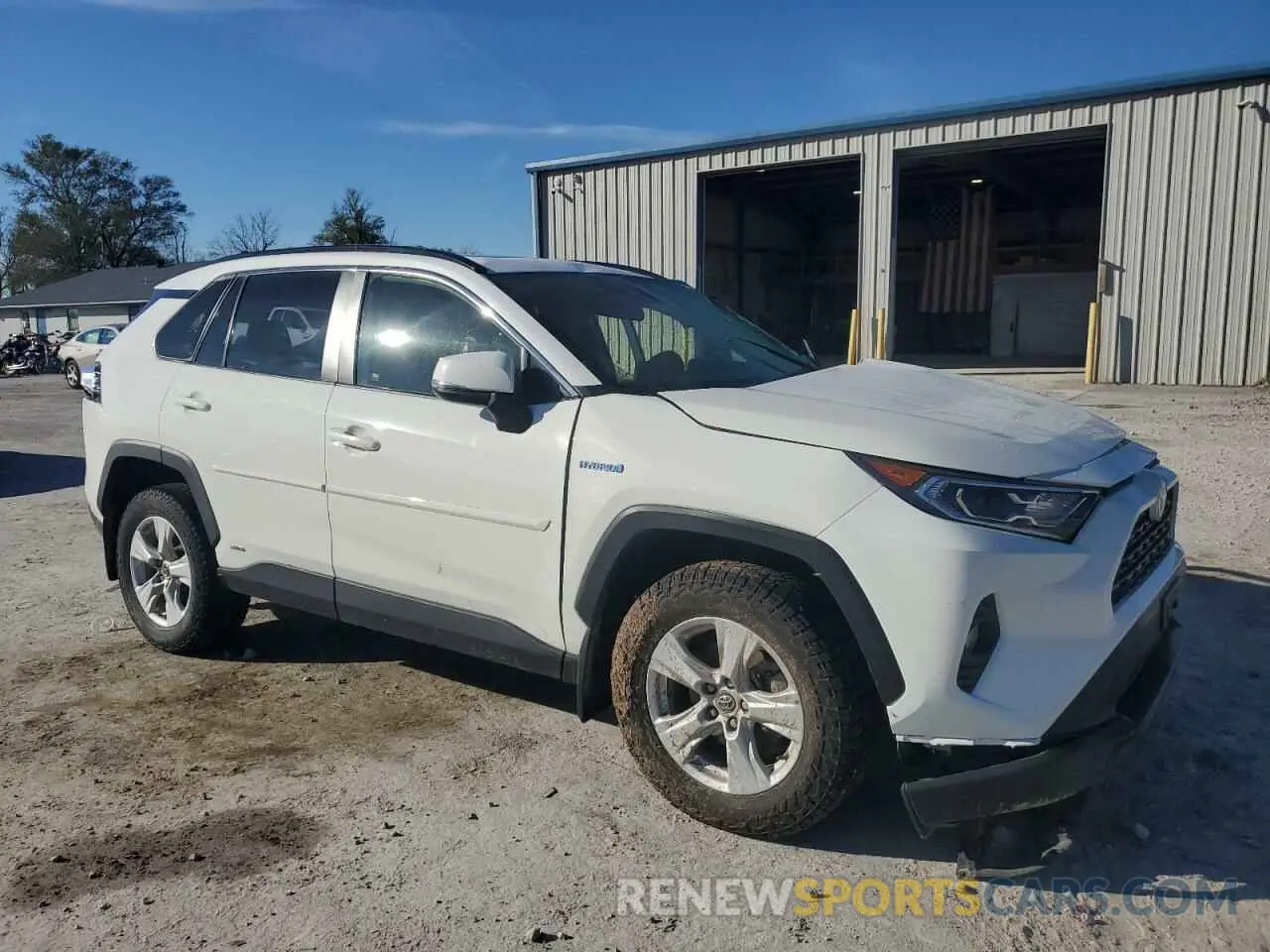 4 fotografías del automóvil dañado JTMRWRFV5KD014100 TOYOTA RAV4 2019