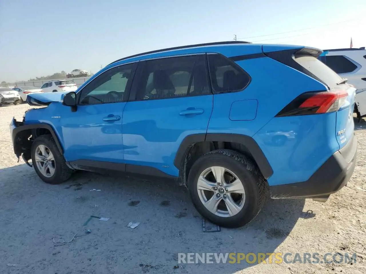 2 fotografías del automóvil dañado JTMRWRFV7KD020173 TOYOTA RAV4 2019