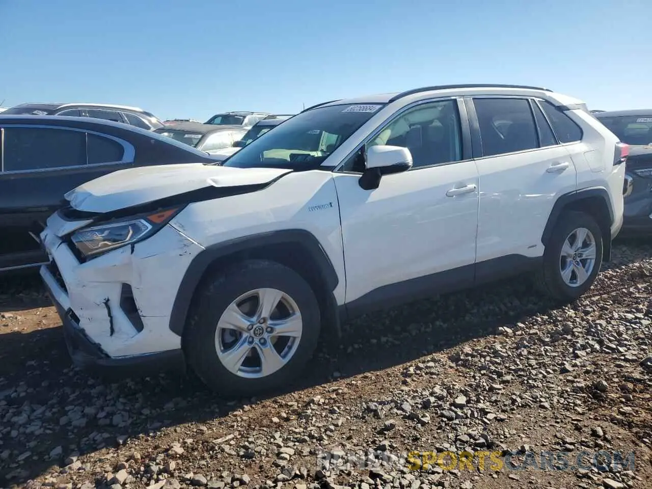 1 fotografías del automóvil dañado JTMRWRFV7KD032629 TOYOTA RAV4 2019