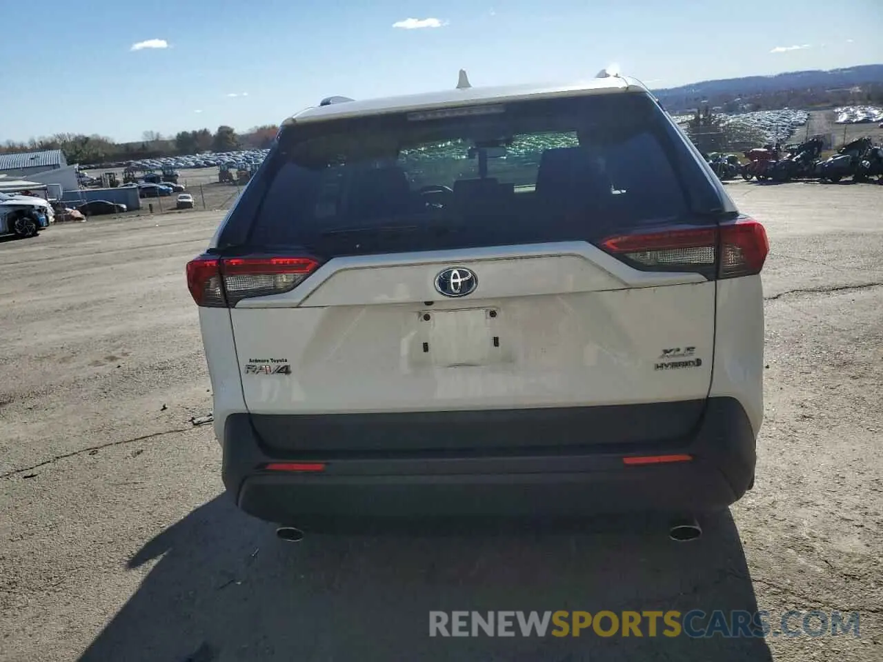 6 fotografías del automóvil dañado JTMRWRFV7KD032629 TOYOTA RAV4 2019