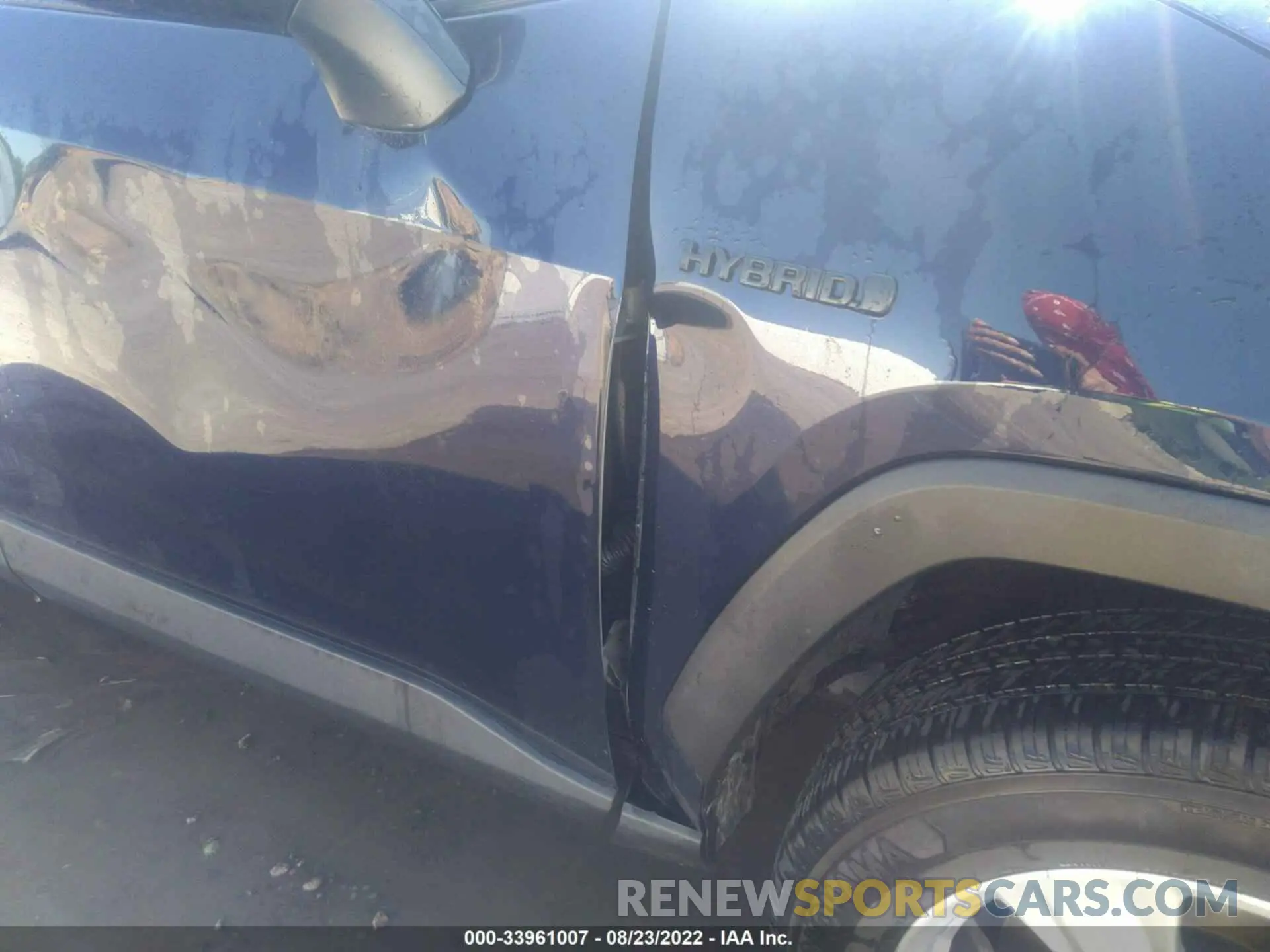 6 fotografías del automóvil dañado JTMRWRFV9KD014410 TOYOTA RAV4 2019