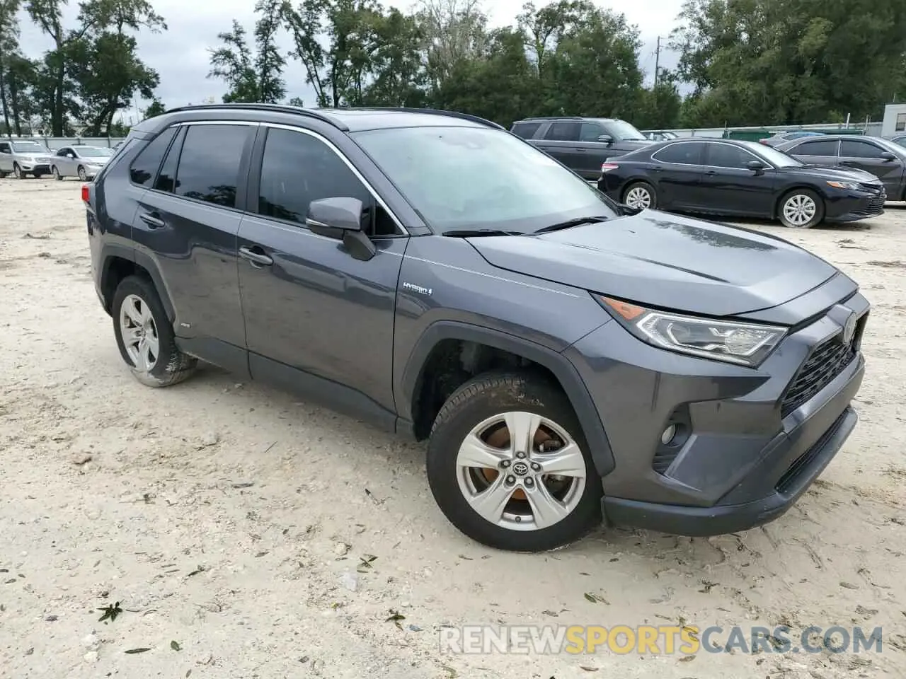 4 fotografías del automóvil dañado JTMRWRFV9KD028775 TOYOTA RAV4 2019