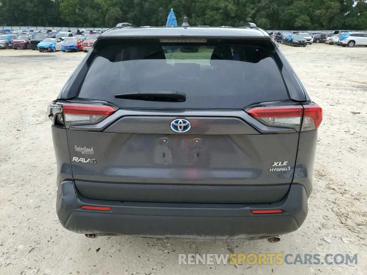 6 fotografías del automóvil dañado JTMRWRFV9KD028775 TOYOTA RAV4 2019