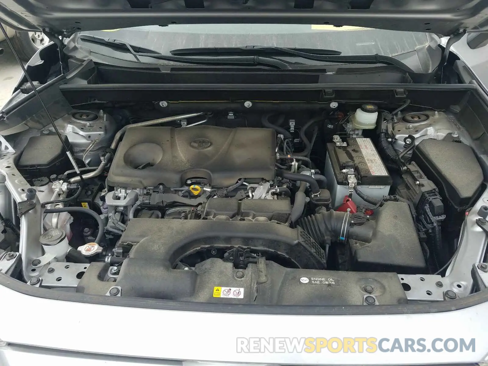 7 fotografías del automóvil dañado JTMW1RFV0KD005192 TOYOTA RAV4 2019