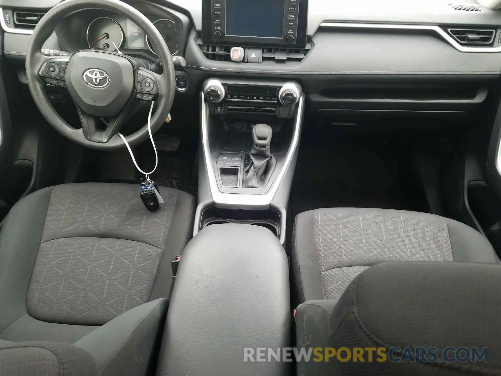 9 fotografías del automóvil dañado JTMW1RFV0KD005192 TOYOTA RAV4 2019