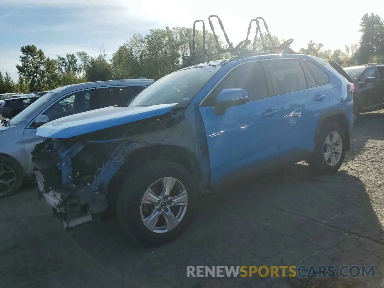 1 fotografías del automóvil dañado JTMW1RFV0KD013048 TOYOTA RAV4 2019