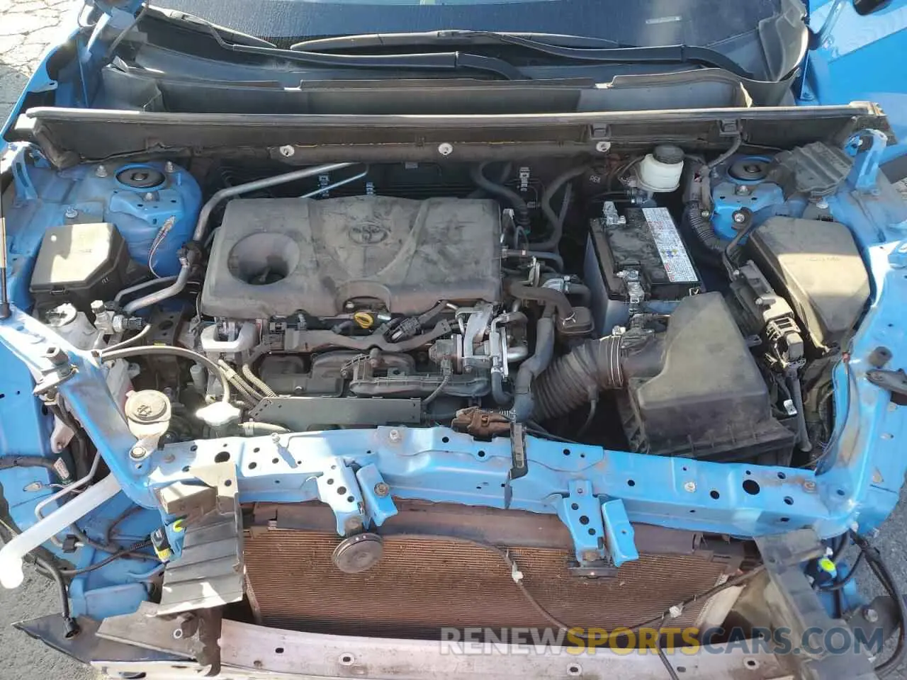 12 fotografías del automóvil dañado JTMW1RFV0KD013048 TOYOTA RAV4 2019