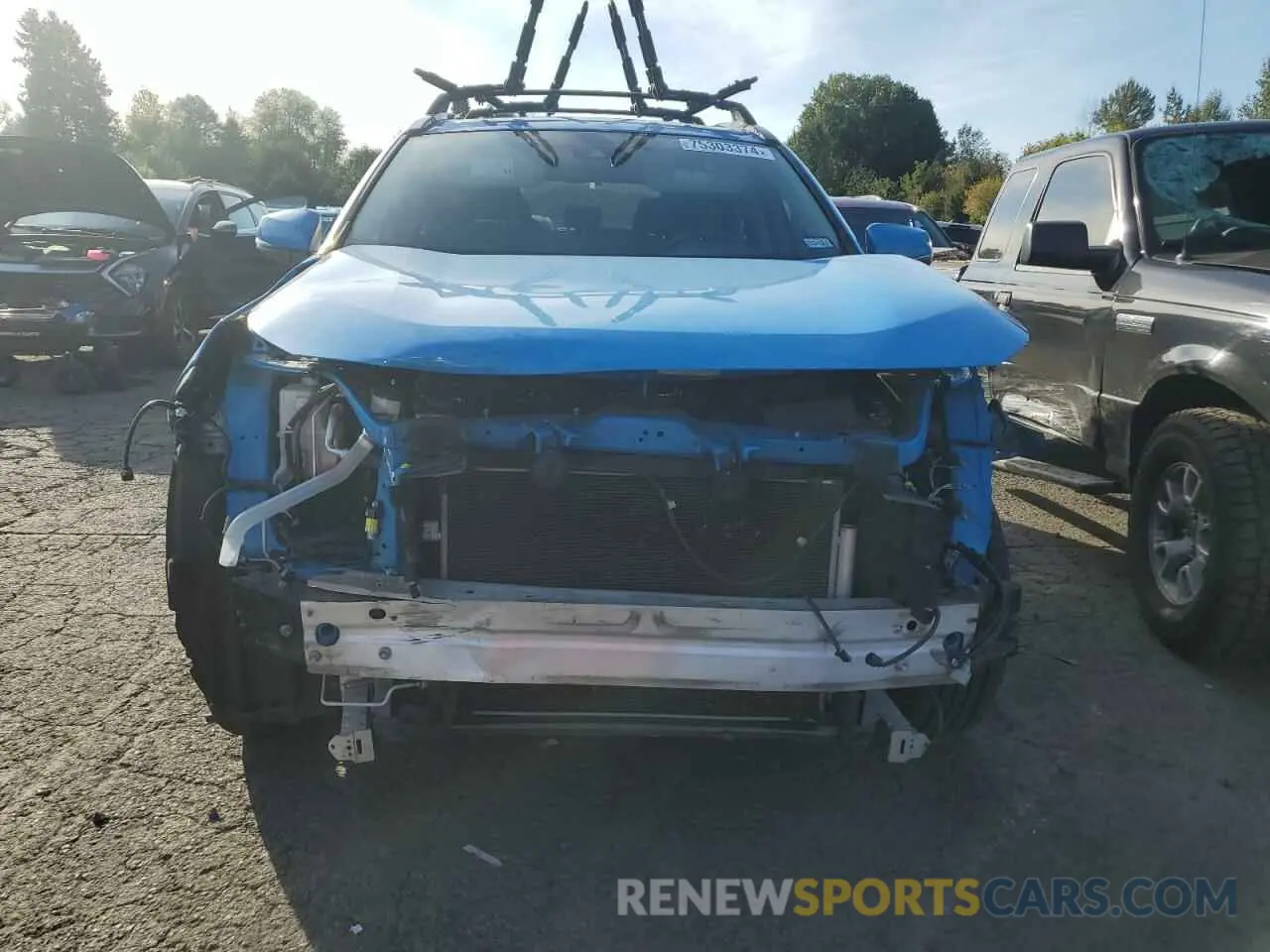 5 fotografías del automóvil dañado JTMW1RFV0KD013048 TOYOTA RAV4 2019