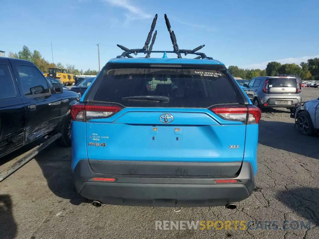 6 fotografías del automóvil dañado JTMW1RFV0KD013048 TOYOTA RAV4 2019