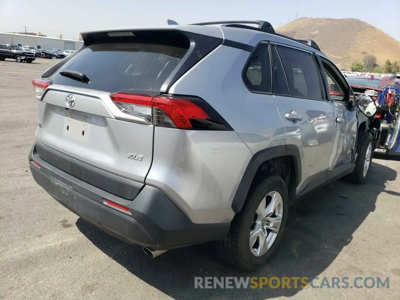 4 fotografías del automóvil dañado JTMW1RFV0KD014023 TOYOTA RAV4 2019