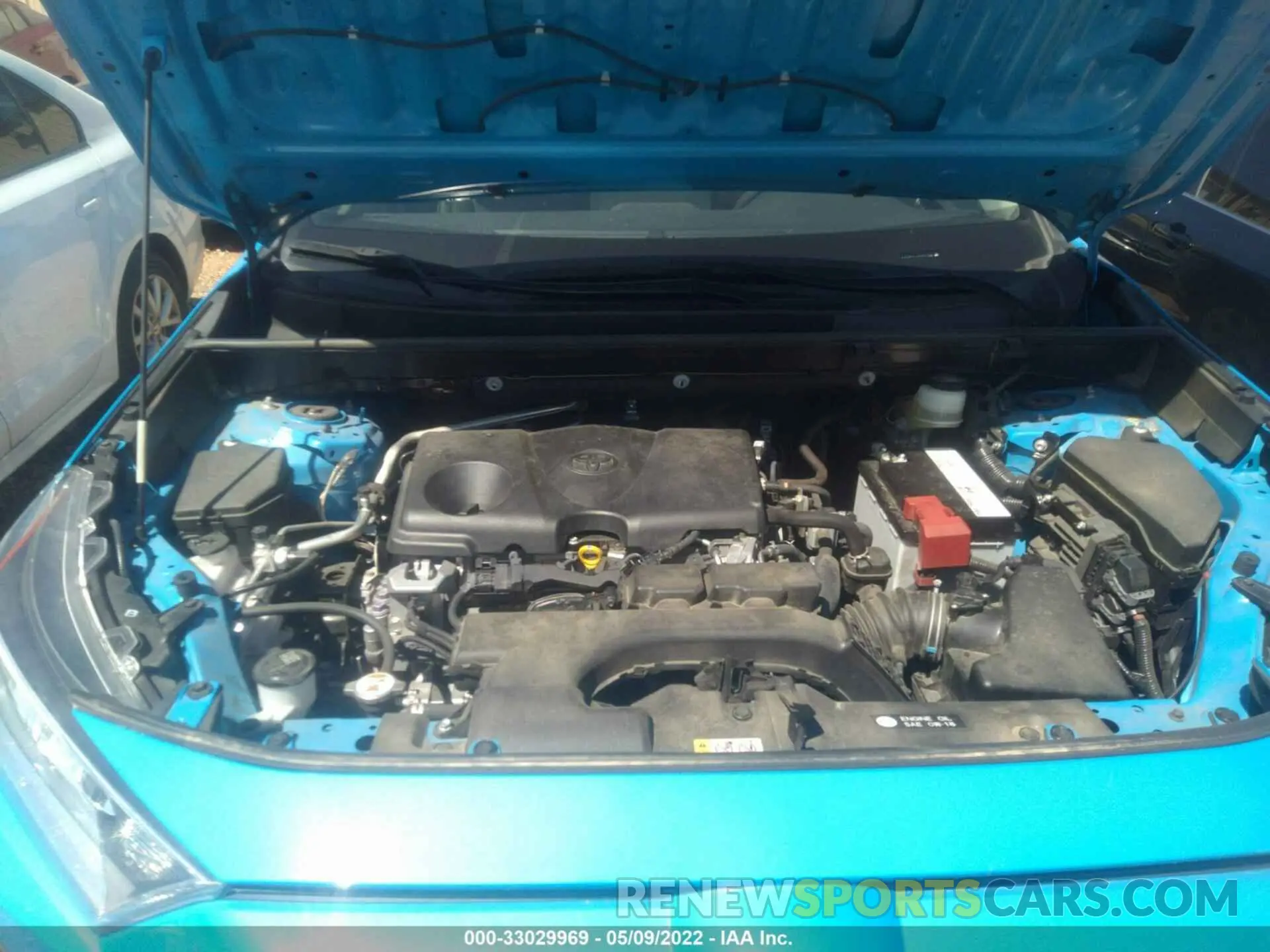 10 fotografías del automóvil dañado JTMW1RFV0KD016872 TOYOTA RAV4 2019