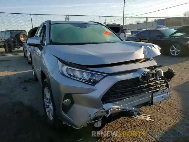 11 fotografías del automóvil dañado JTMW1RFV0KD030321 TOYOTA RAV4 2019