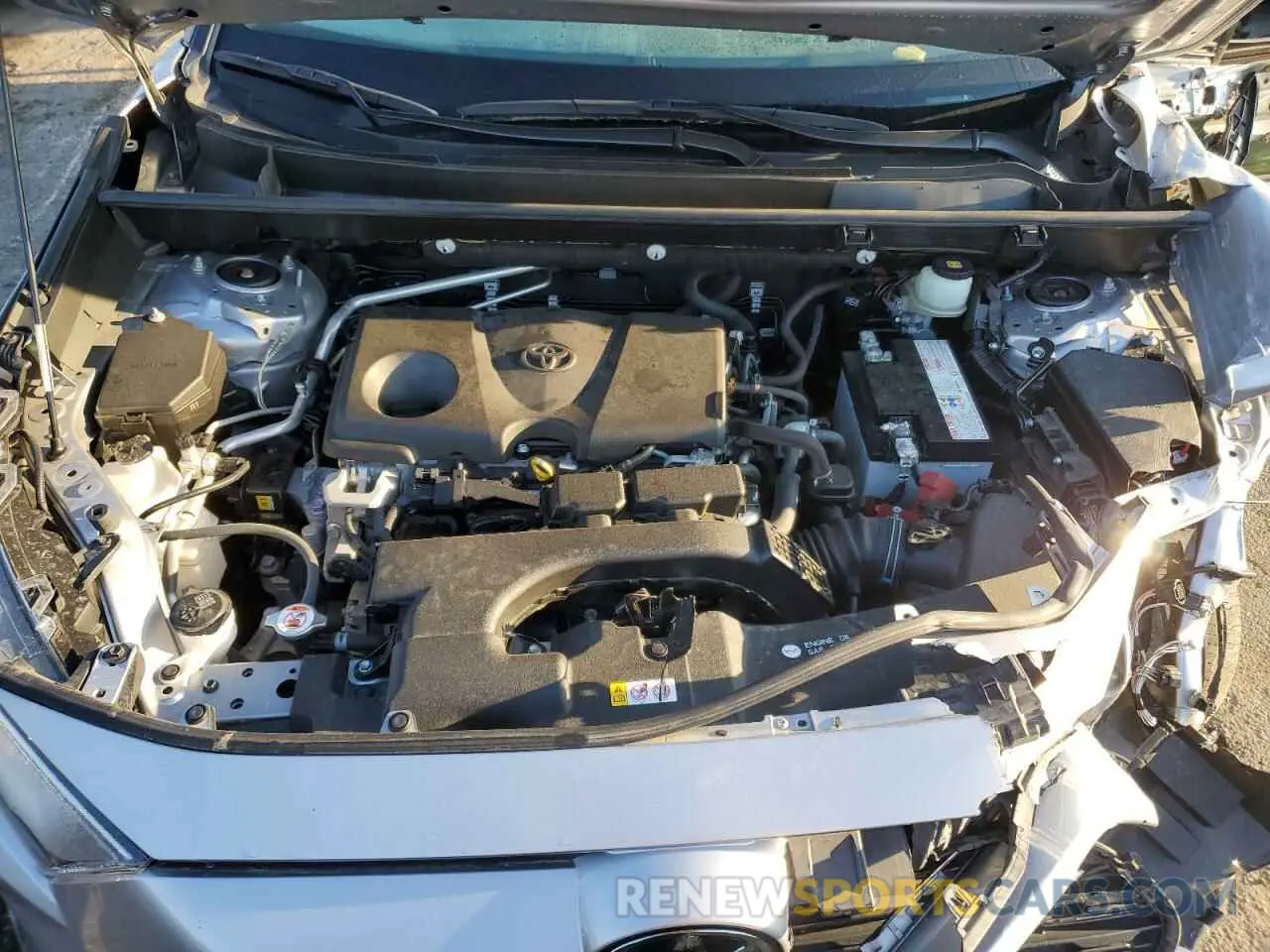 13 fotografías del automóvil dañado JTMW1RFV0KD030321 TOYOTA RAV4 2019