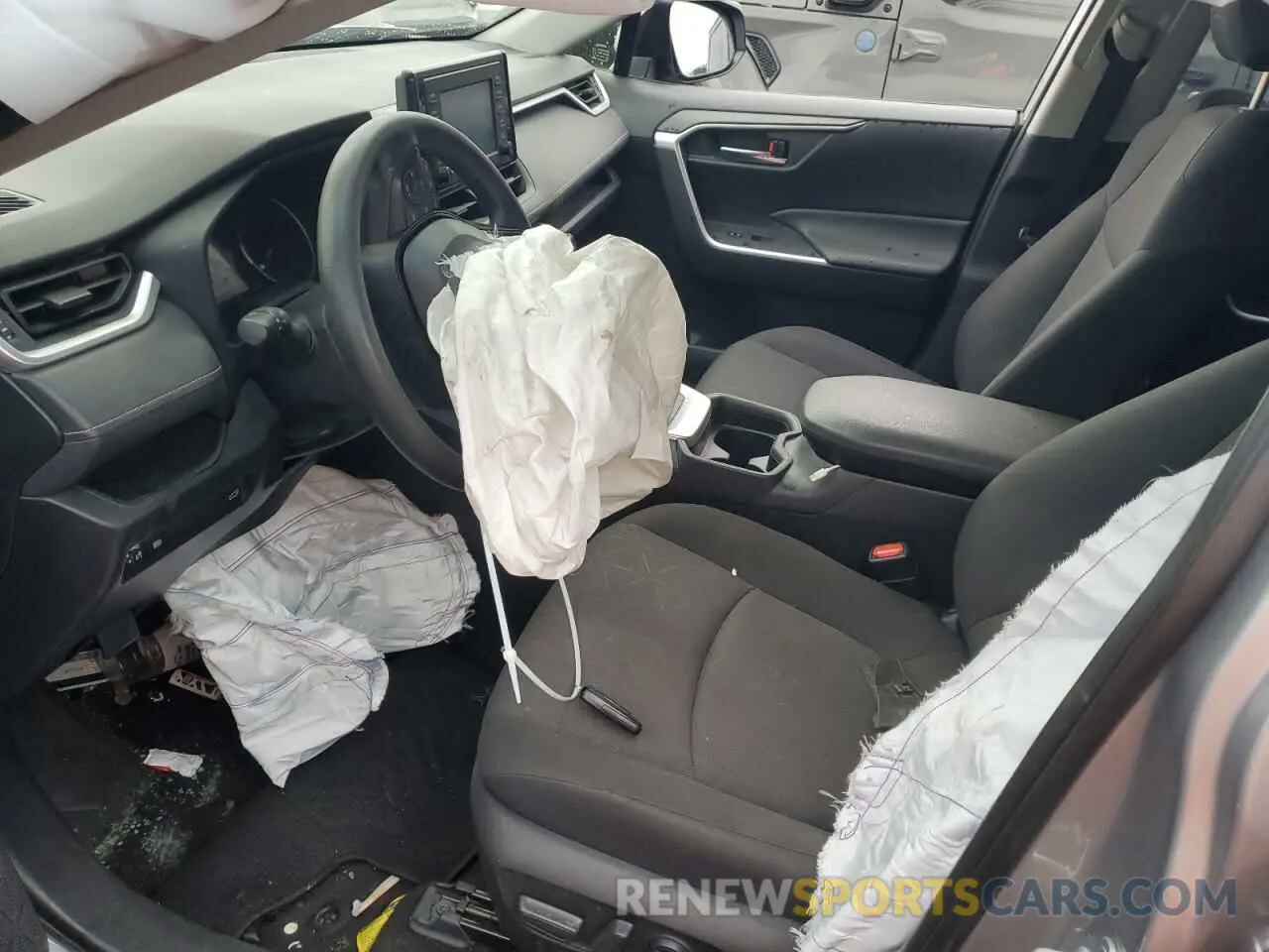 7 fotografías del automóvil dañado JTMW1RFV0KD030321 TOYOTA RAV4 2019