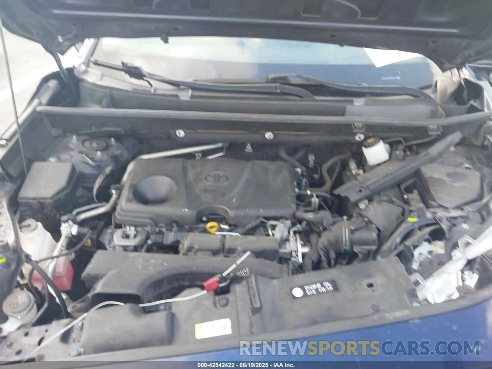 10 fotografías del automóvil dañado JTMW1RFV0KD502114 TOYOTA RAV4 2019