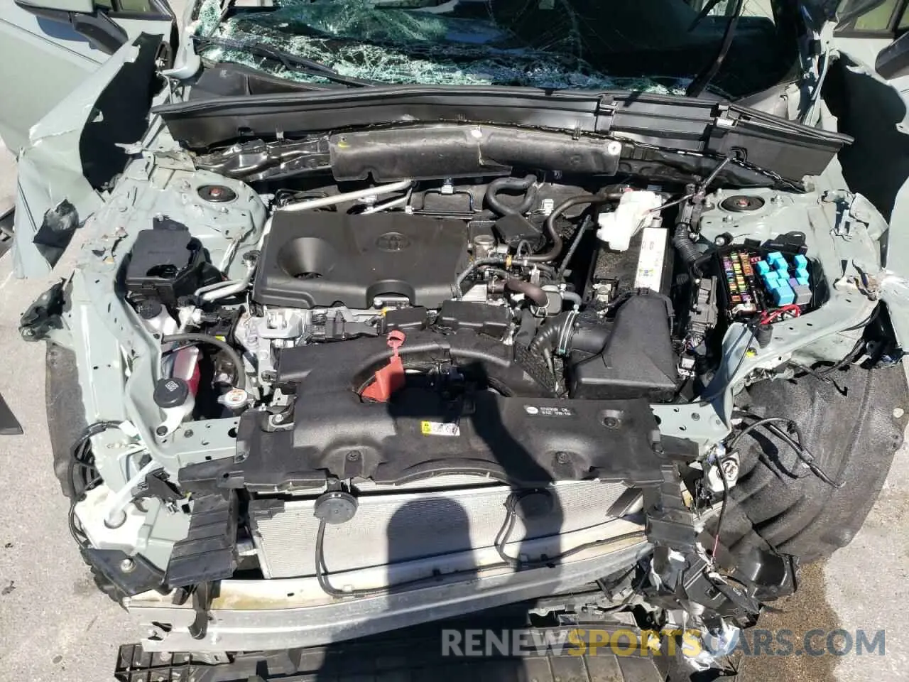 7 fotografías del automóvil dañado JTMW1RFV0KD510603 TOYOTA RAV4 2019