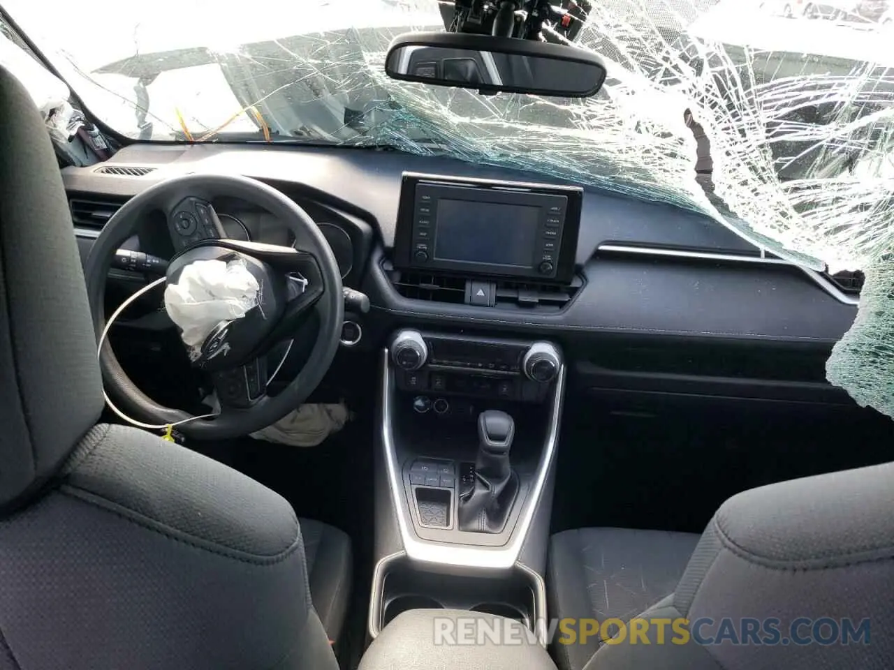9 fotografías del automóvil dañado JTMW1RFV0KD510603 TOYOTA RAV4 2019