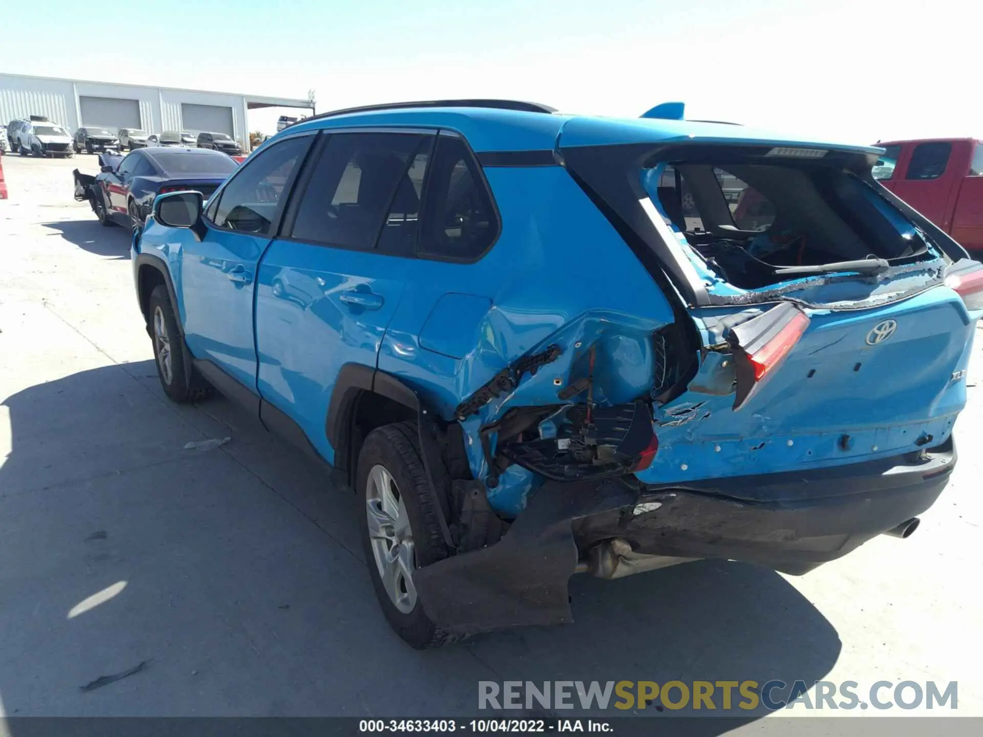 6 fotografías del automóvil dañado JTMW1RFV0KD510794 TOYOTA RAV4 2019