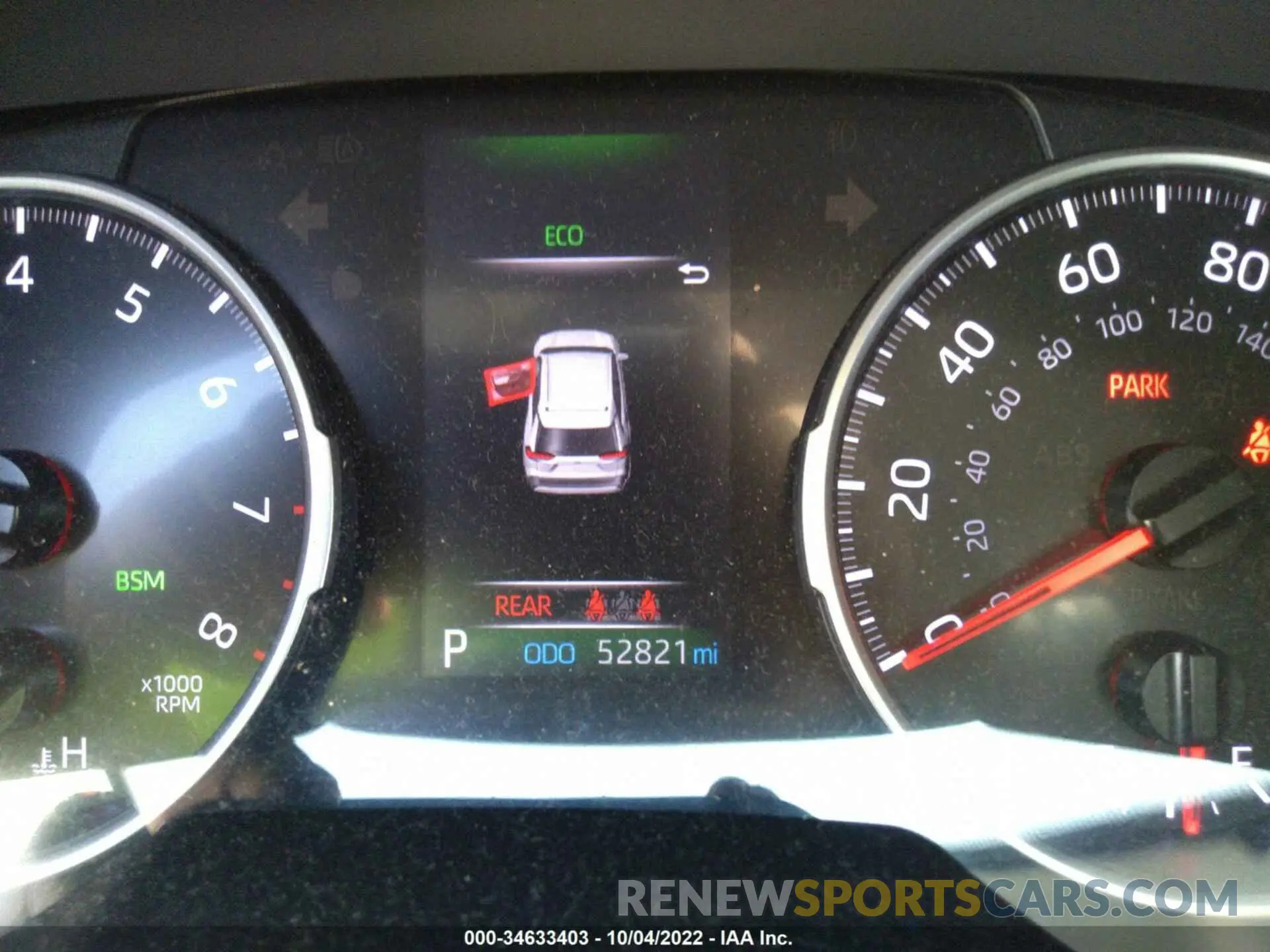 7 fotografías del automóvil dañado JTMW1RFV0KD510794 TOYOTA RAV4 2019