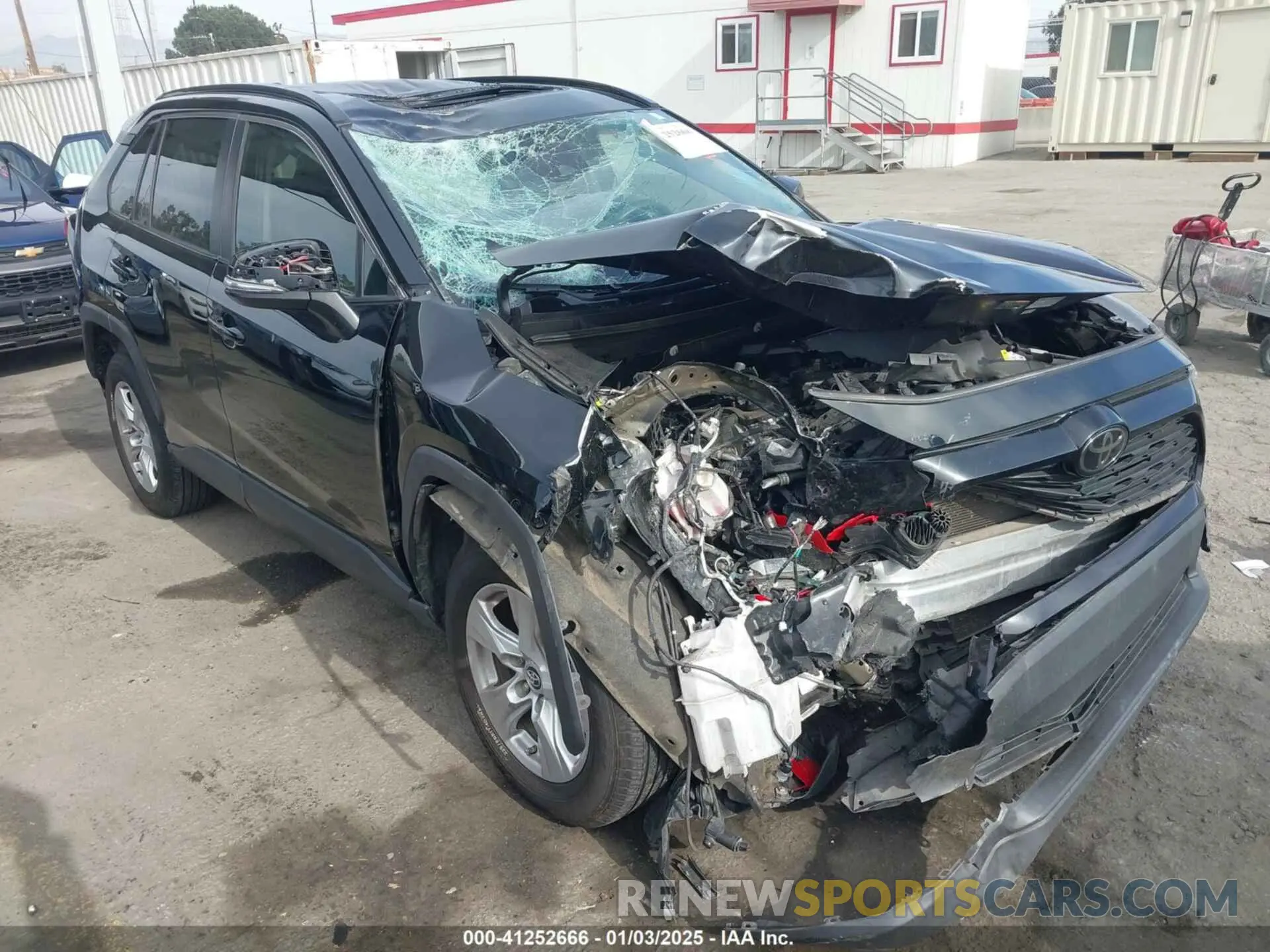 1 fotografías del automóvil dañado JTMW1RFV0KD513744 TOYOTA RAV4 2019