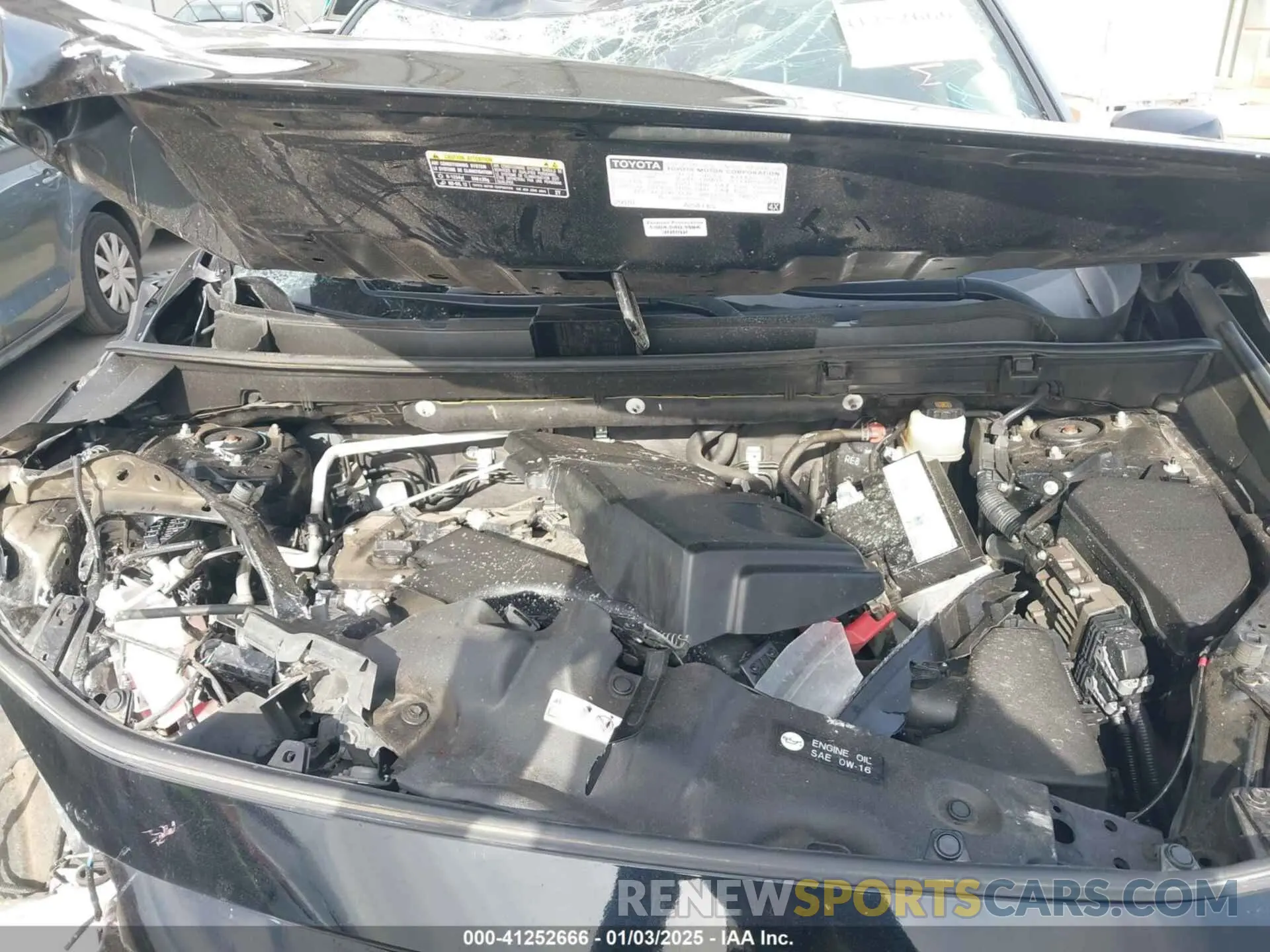10 fotografías del automóvil dañado JTMW1RFV0KD513744 TOYOTA RAV4 2019