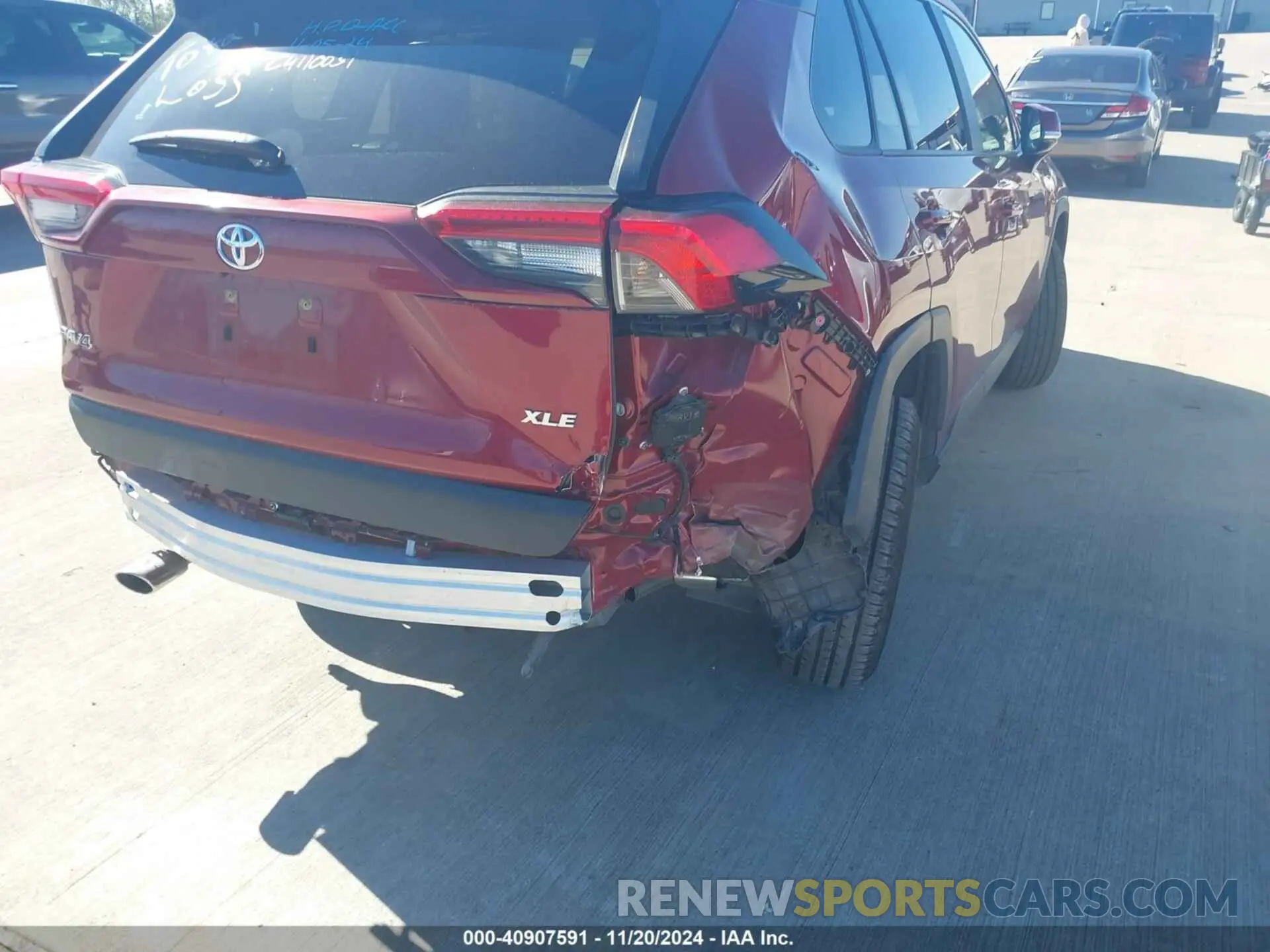 6 fotografías del automóvil dañado JTMW1RFV1KD008036 TOYOTA RAV4 2019