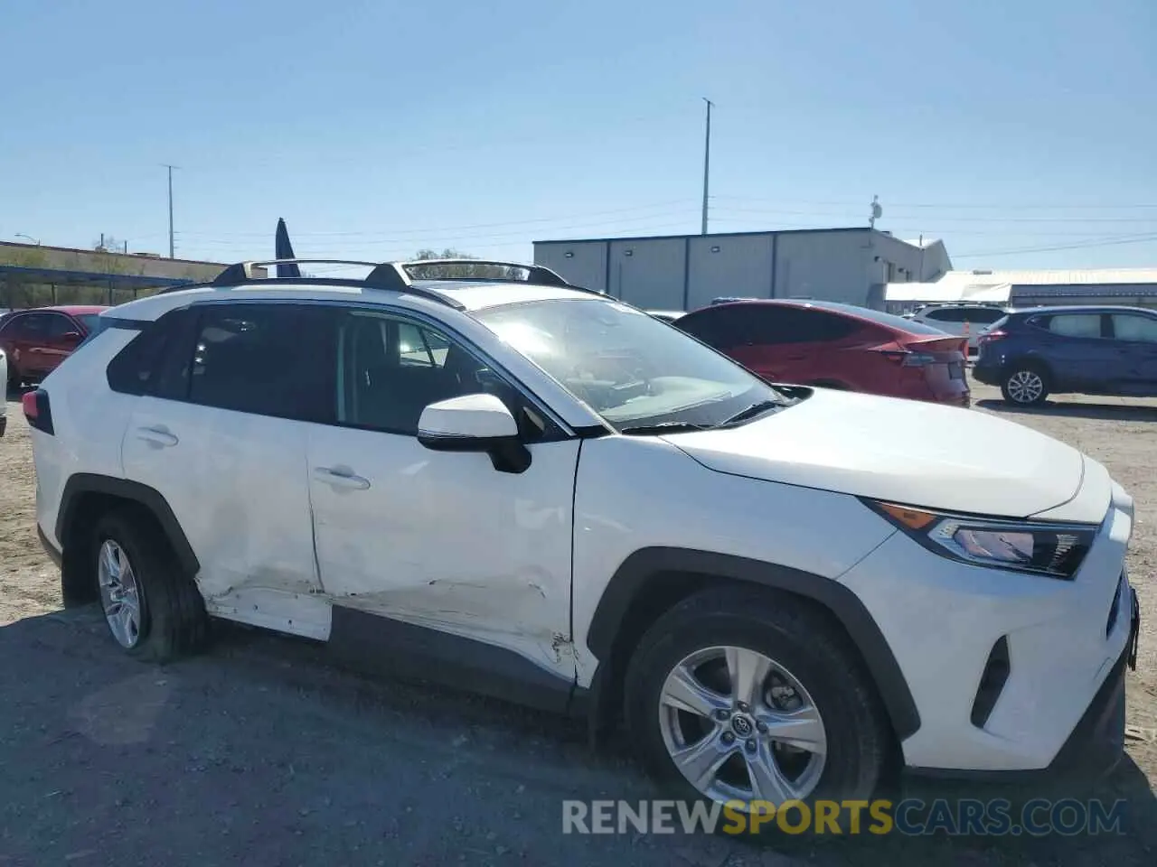 4 fotografías del automóvil dañado JTMW1RFV1KJ014923 TOYOTA RAV4 2019