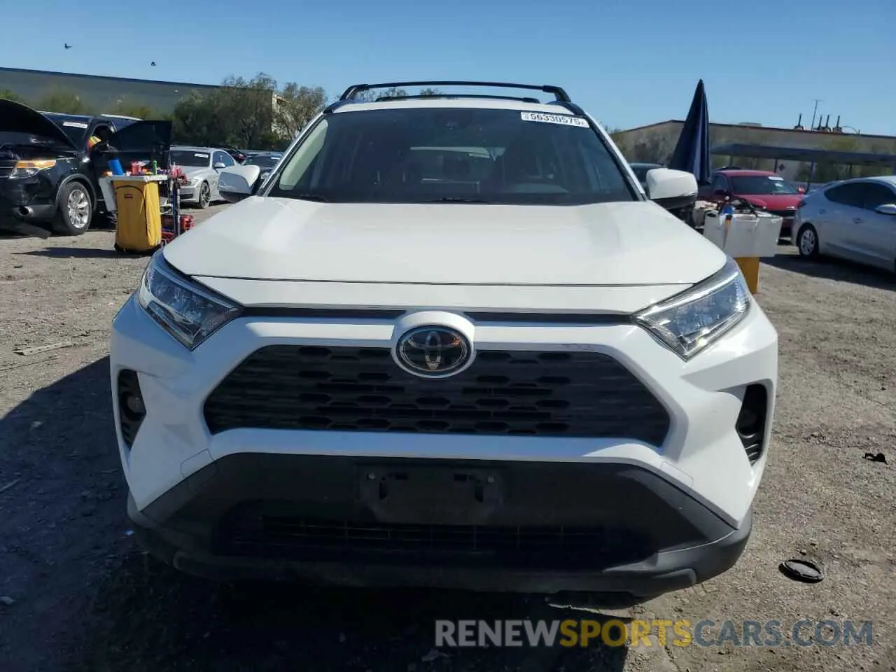 5 fotografías del automóvil dañado JTMW1RFV1KJ014923 TOYOTA RAV4 2019