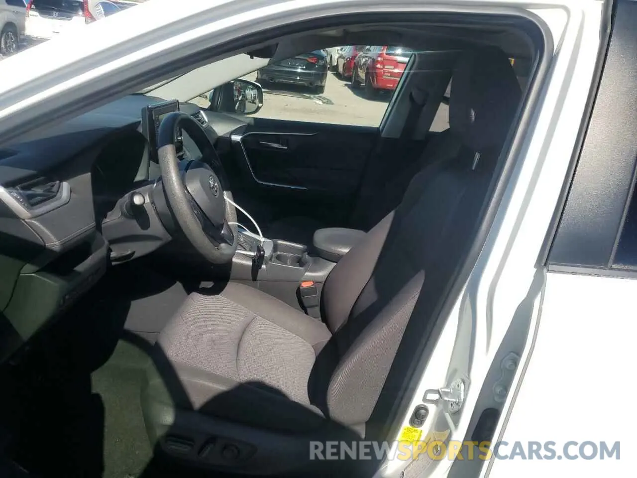 7 fotografías del automóvil dañado JTMW1RFV1KJ014923 TOYOTA RAV4 2019