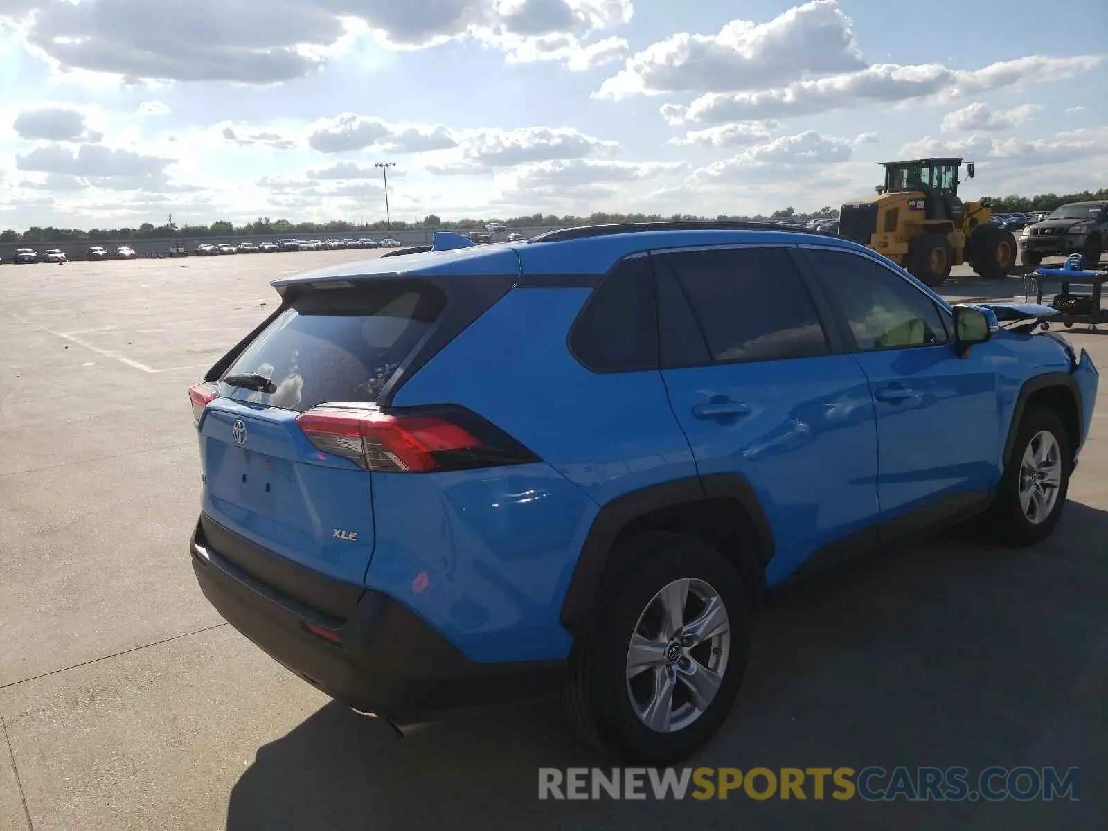 4 fotografías del automóvil dañado JTMW1RFV2KD009650 TOYOTA RAV4 2019